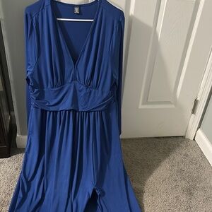 SHEIN Blue Maxi Dress